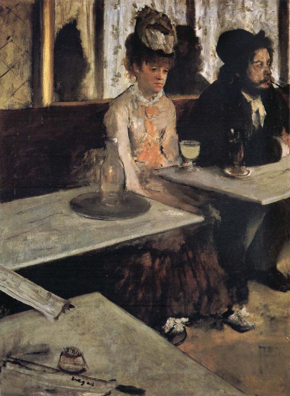 Edgar Degas L-Absintbe Spain oil painting art